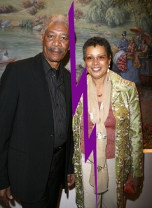 Morgan Freeman and wife, Myrna Colly-Lee